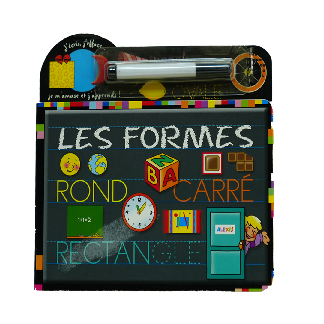 j`ecris, j`efface: les formes فرنسي