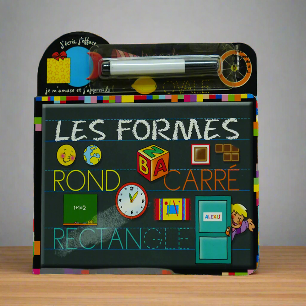 j`ecris, j`efface: les formes فرنسي
