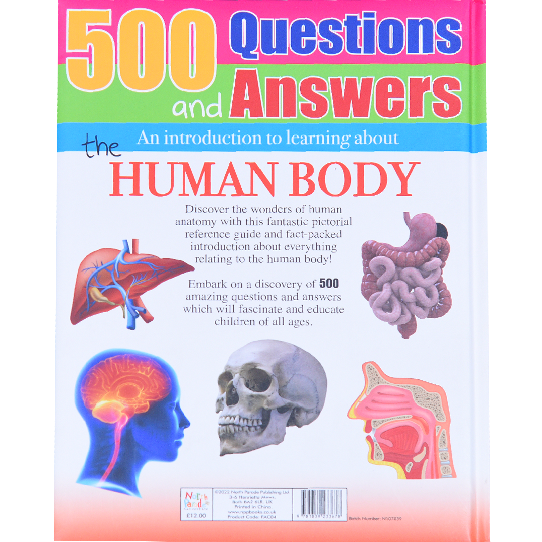 500 Questions And Answers Human Body