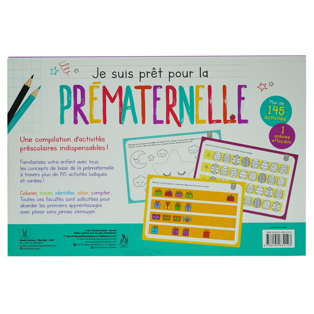 Je suis prêt pour la prématernelle (pad géant)