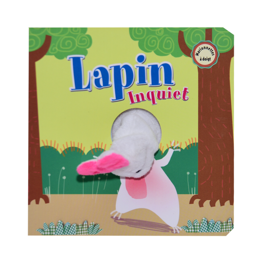 Lapin Inquiet - Marionnettes A Doigt