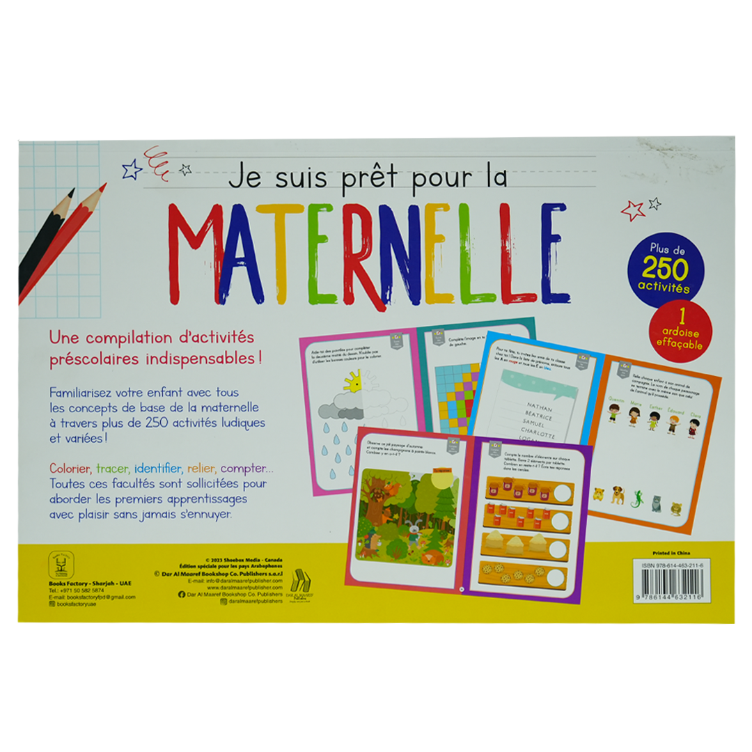 Je suis prêt pour la maternelle (Pad géant)