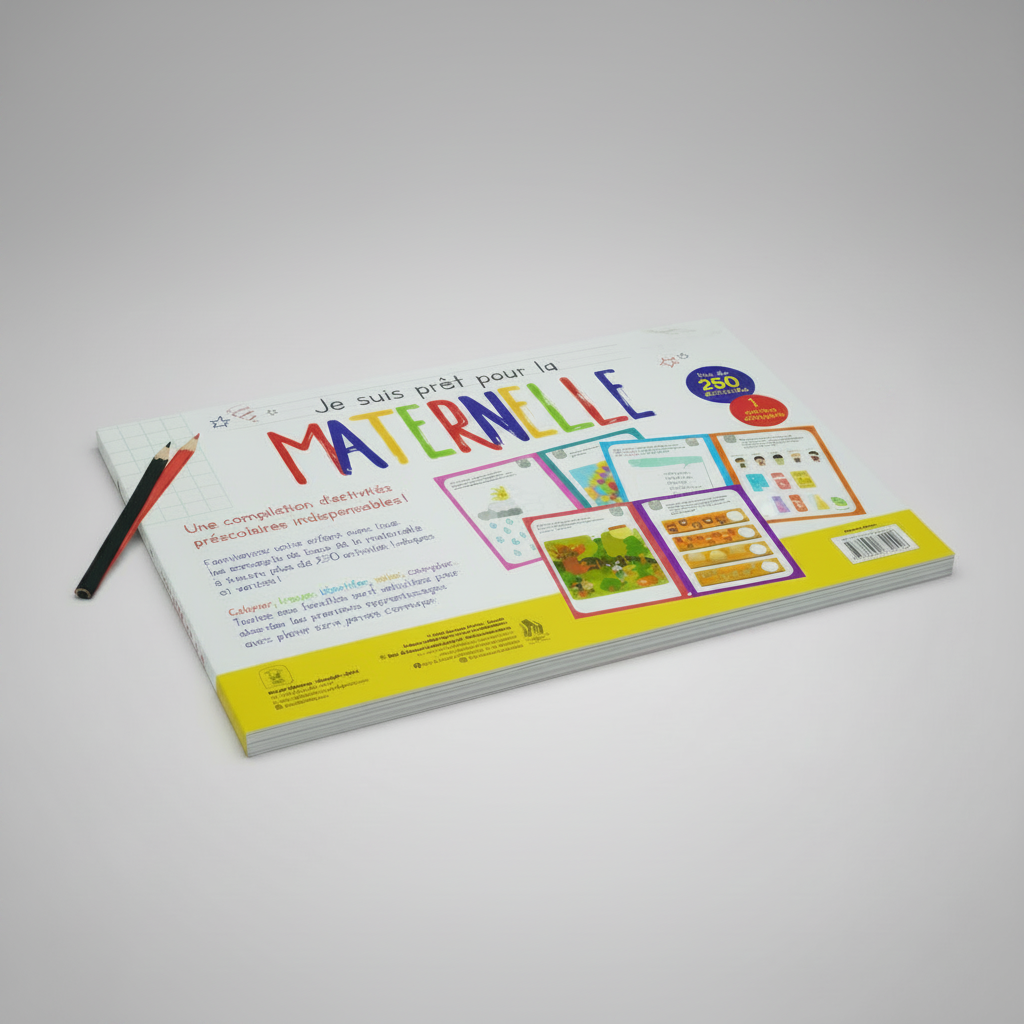 Je suis prêt pour la maternelle (Pad géant)