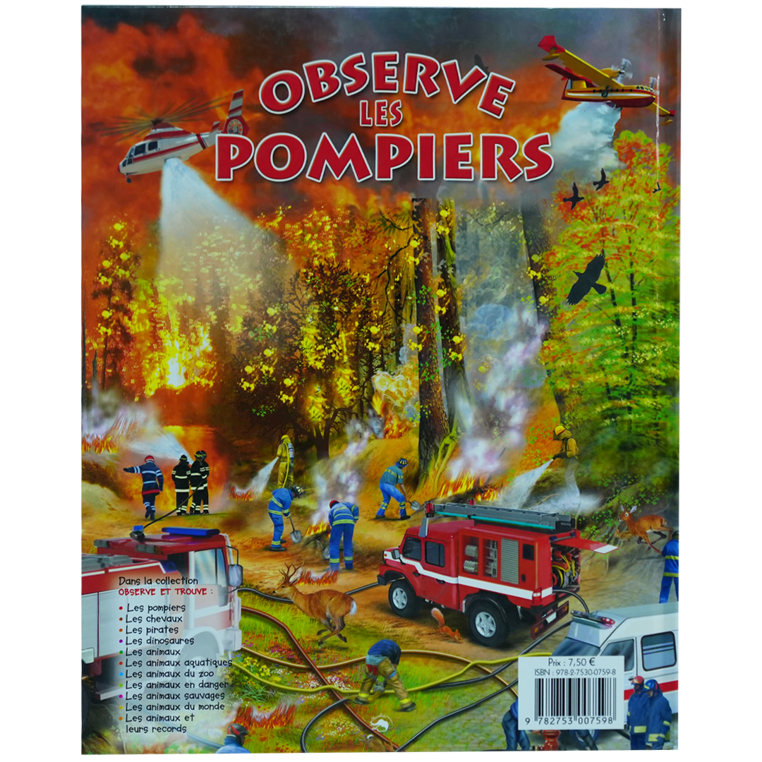 Observe les pompiers