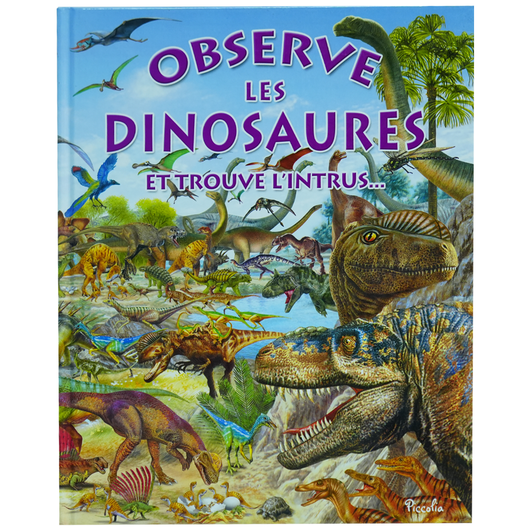 Observe les dinosaures