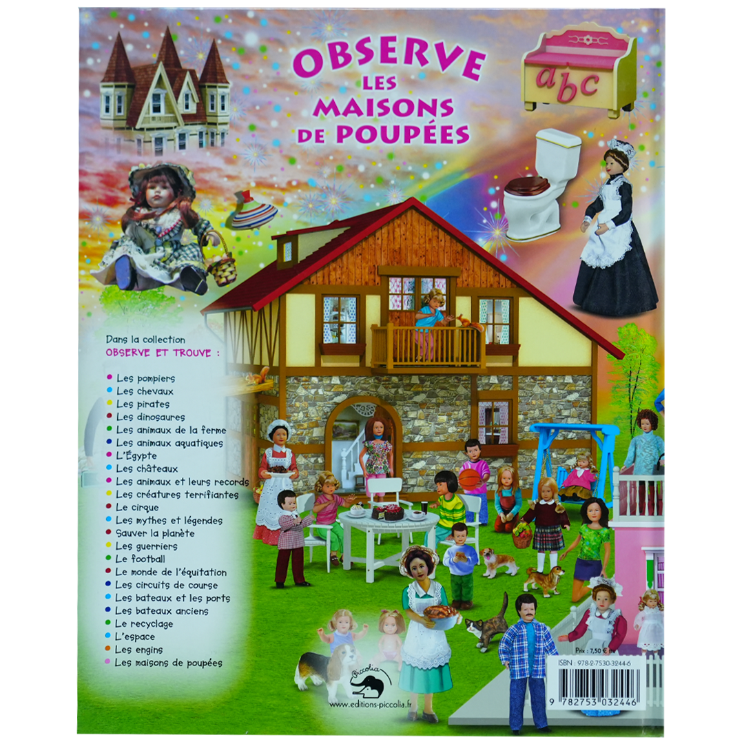 Observe les maisons de poupées