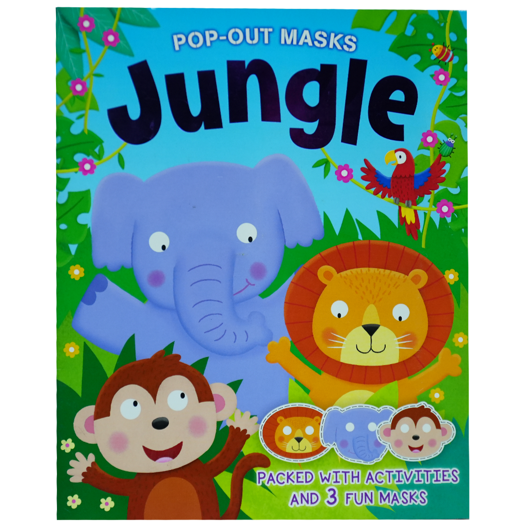 Pop Out Masks - Pop-out Masks: Jungle