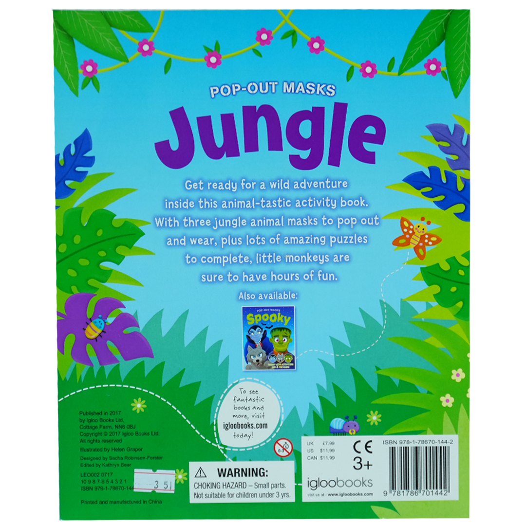 Pop Out Masks - Pop-out Masks: Jungle