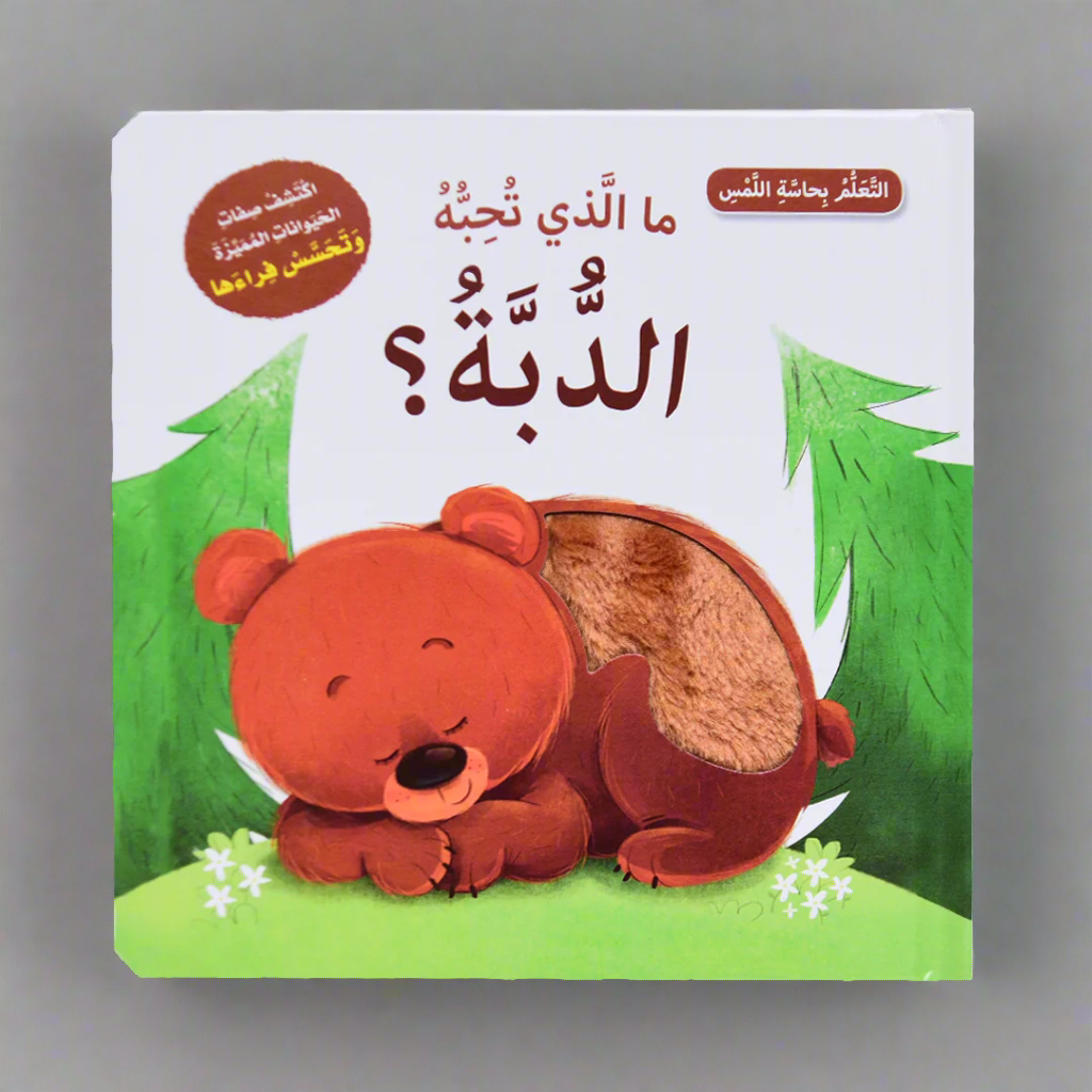 أتعلم بحاسة اللمس - ما الذي تحبه الدبة