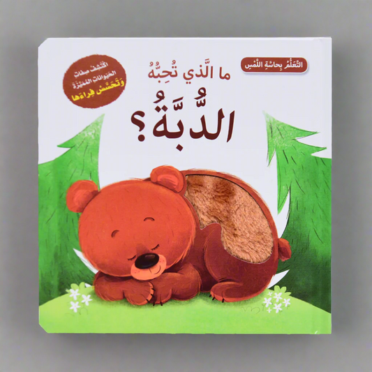 أتعلم بحاسة اللمس - ما الذي تحبه الدبة
