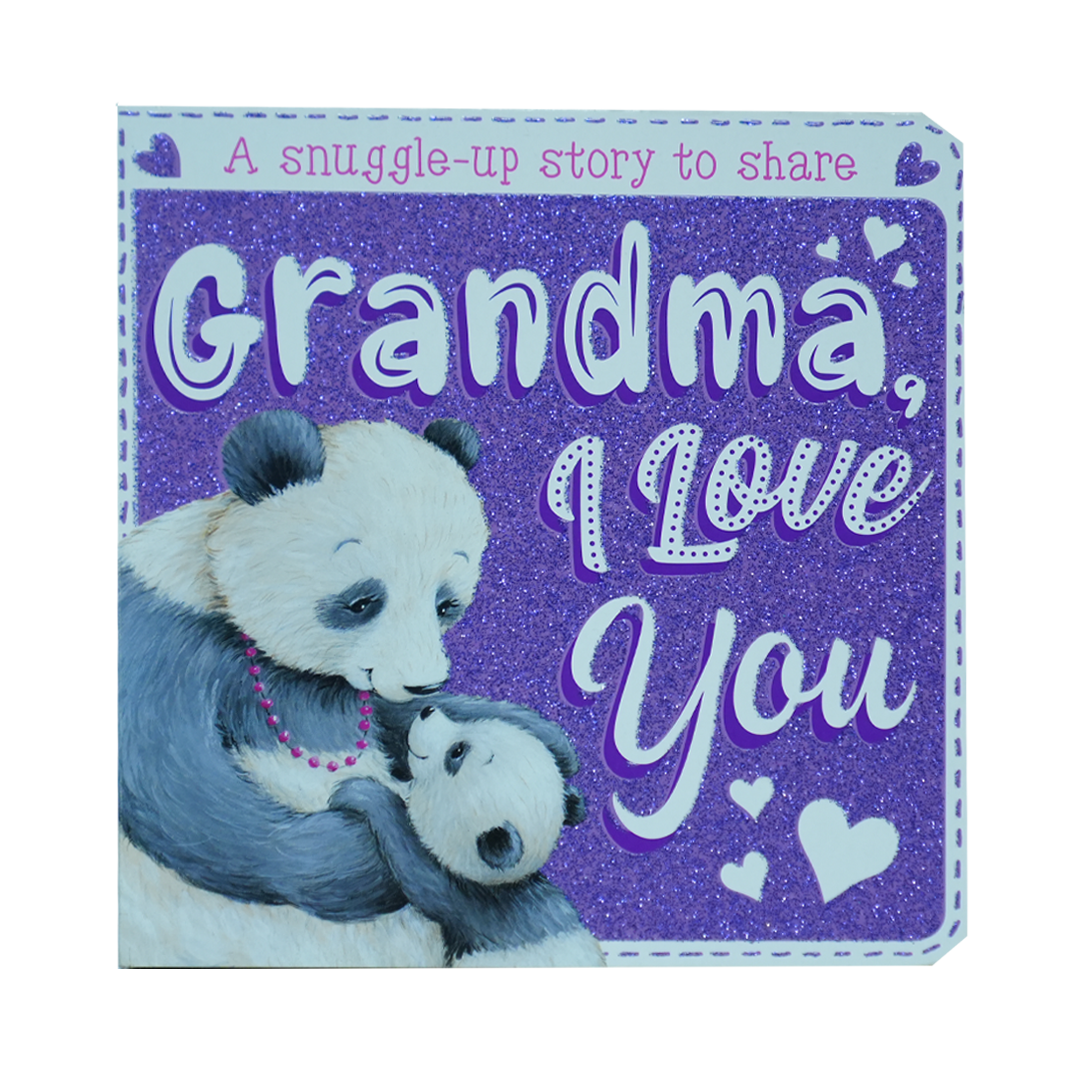 Grandma, I Love You - Board Book Sparkles