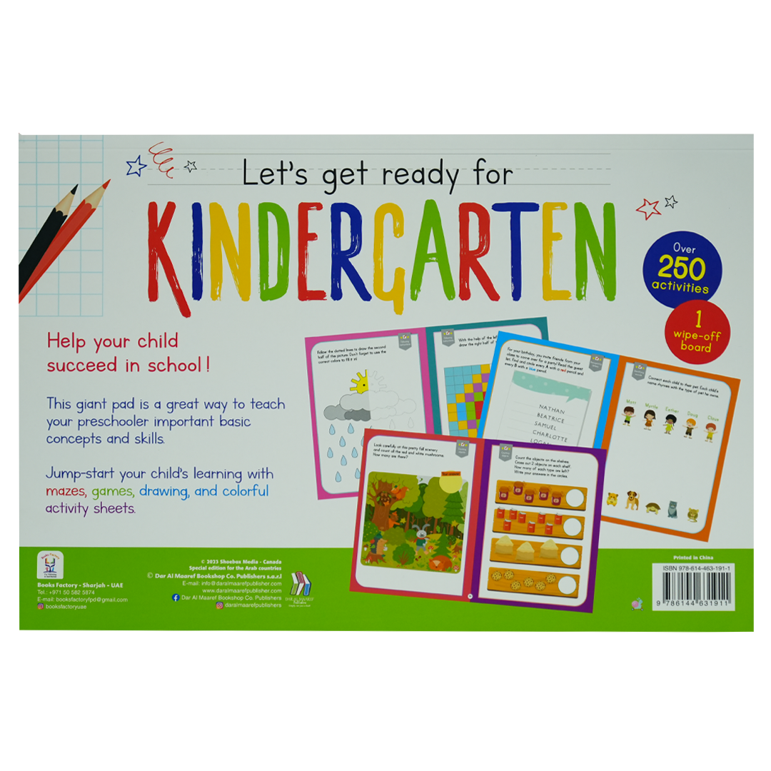 Lets get ready for Kindergarten