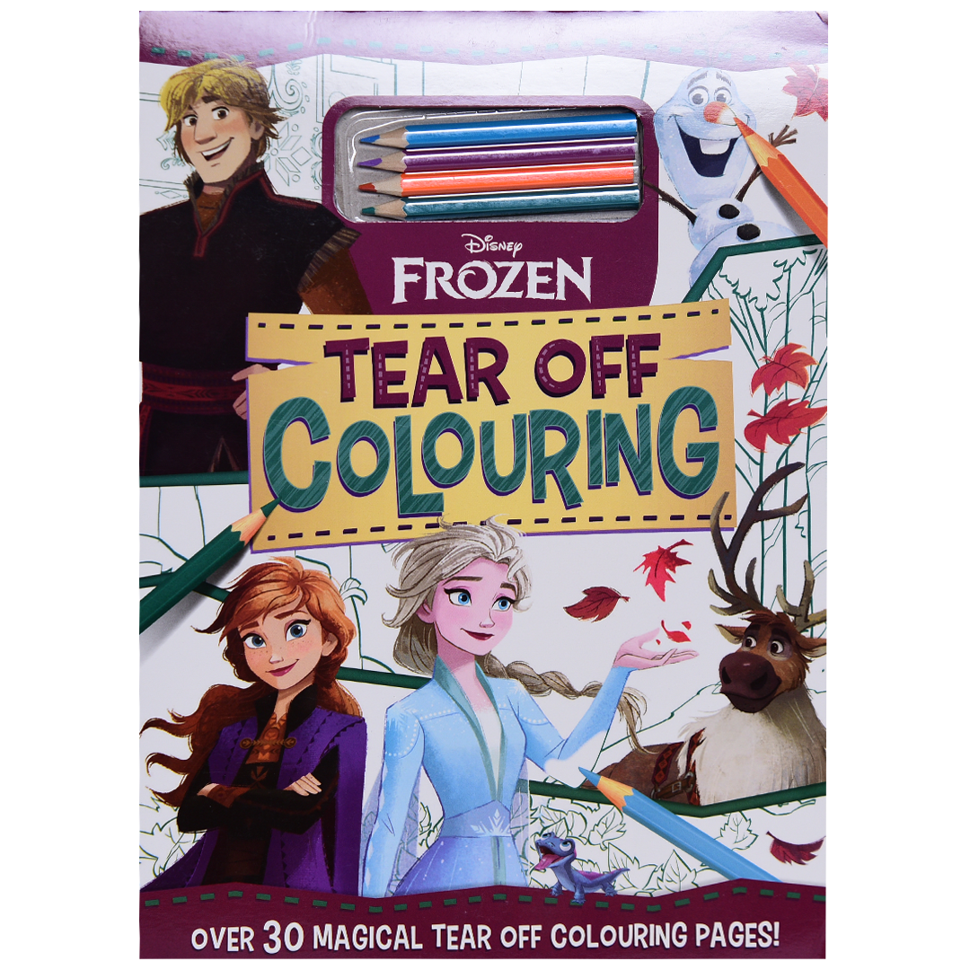 Disney Frozen: Tear Off Colouring