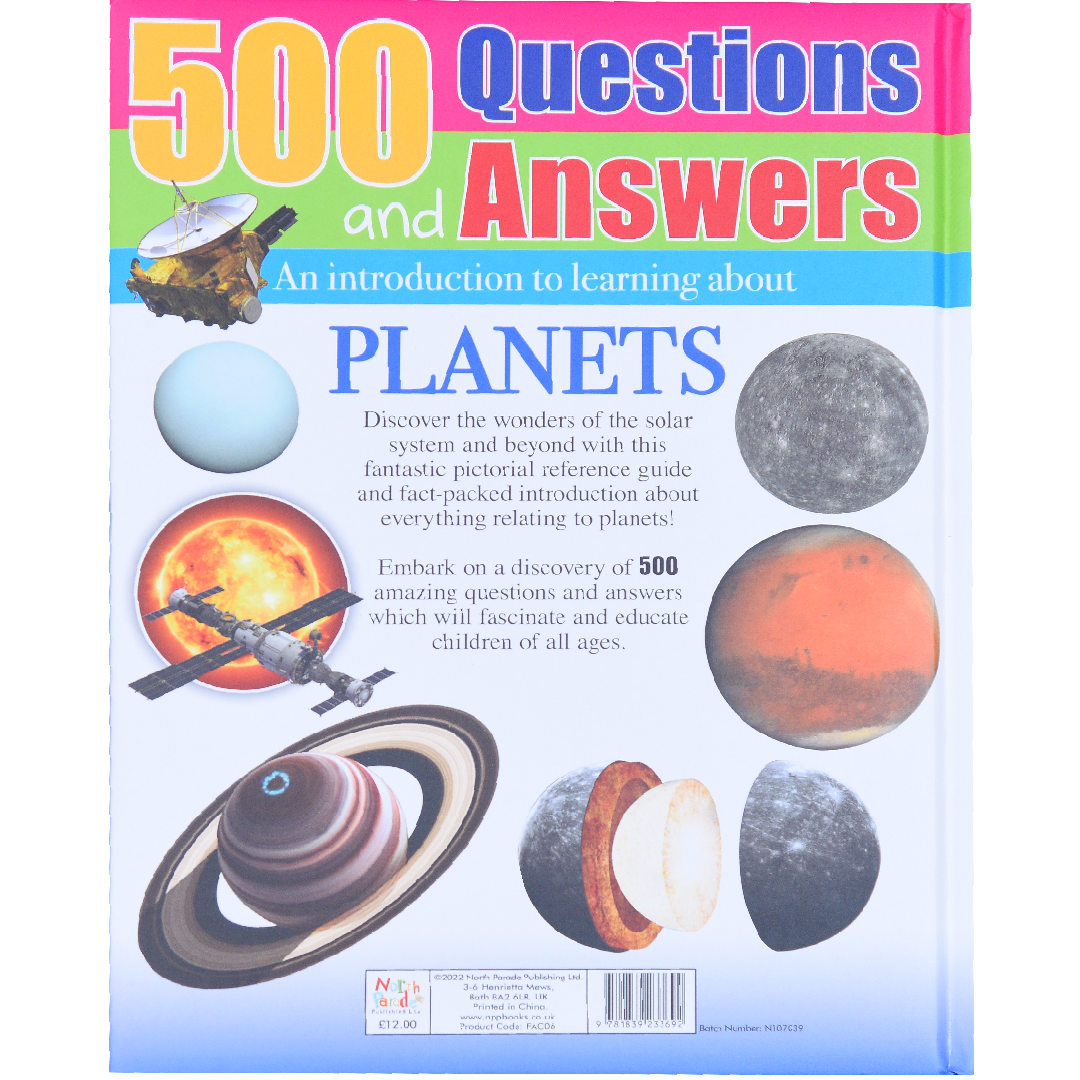 500 Questions And Answers Planets