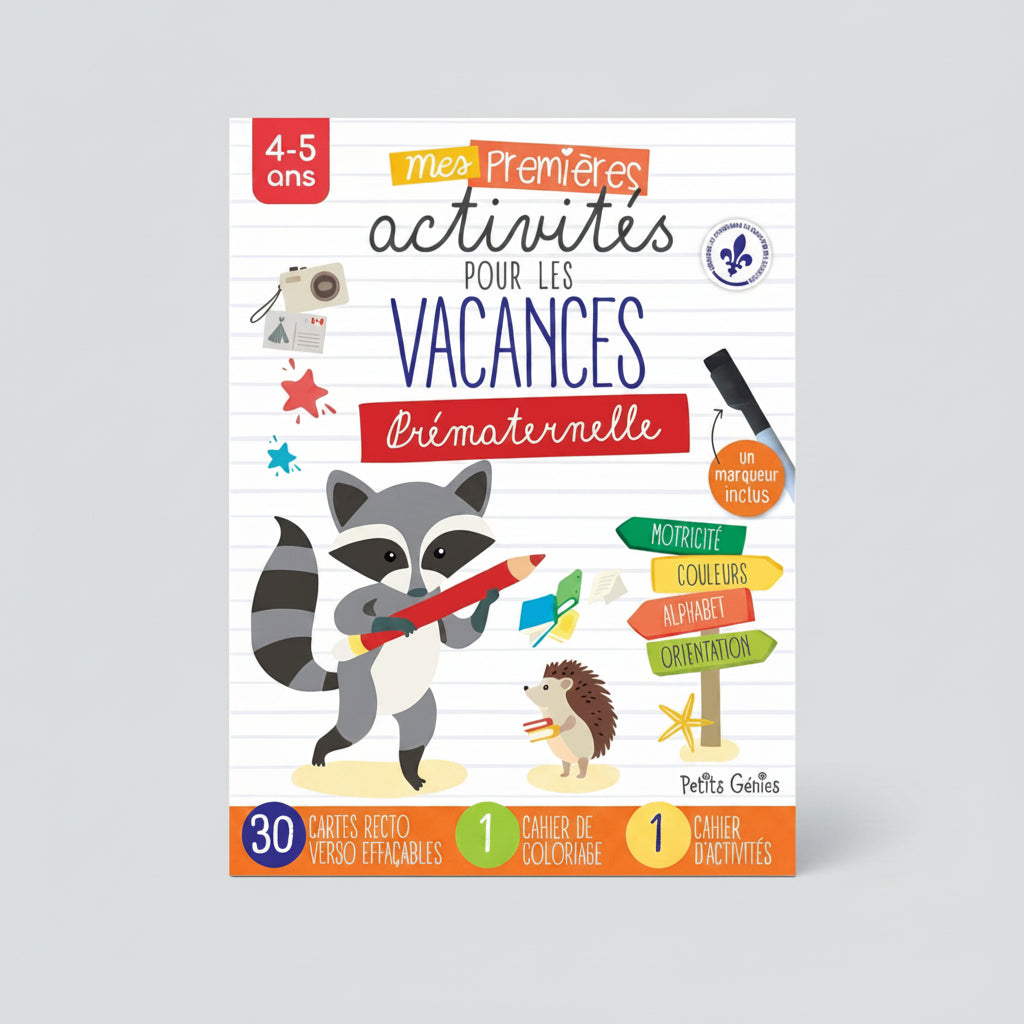 Mes Premieres Activites De Vacances Pour La Prematernelle