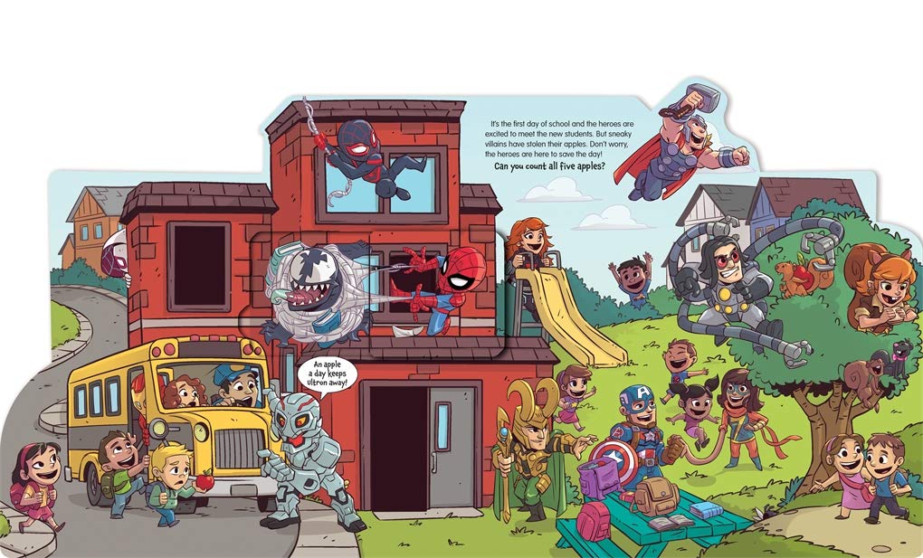 Lift The Flap Marvel - Super Hero Adventure Save The Day