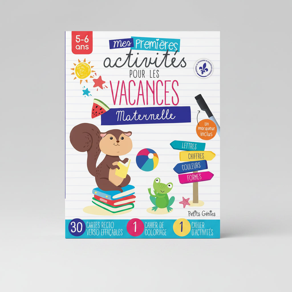 Mes Premieres Activites De Vacances Pour La Maternelle