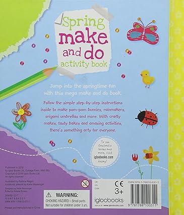 Kids Art Series - Spring Make and Do Activity Book