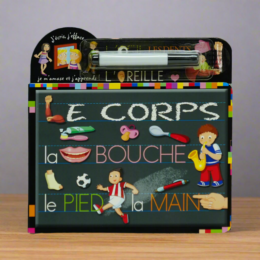 J`ecris, J`efface: le corps فرنسي