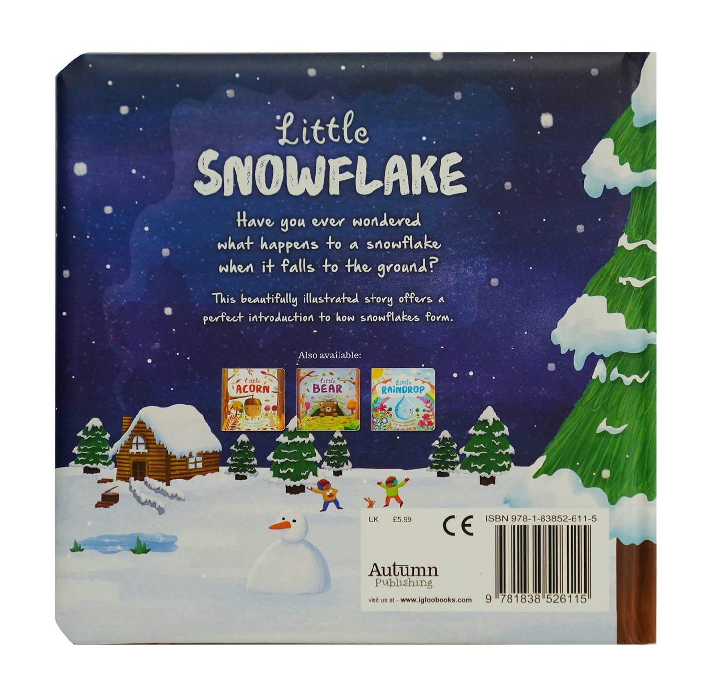 Mini Gift Book - Little Snowflake