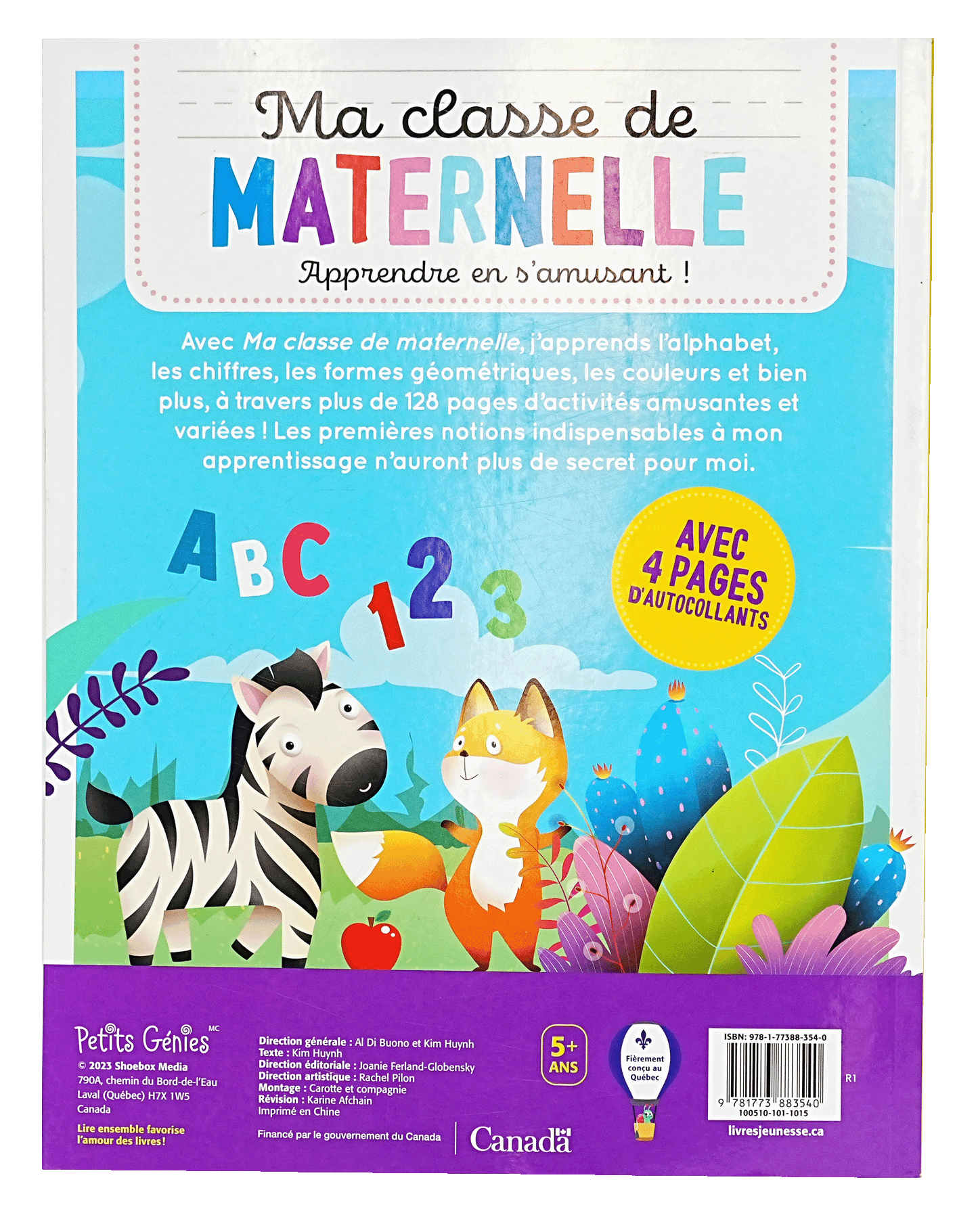Ma Classe De Maternelle Apprendre En S'amusant