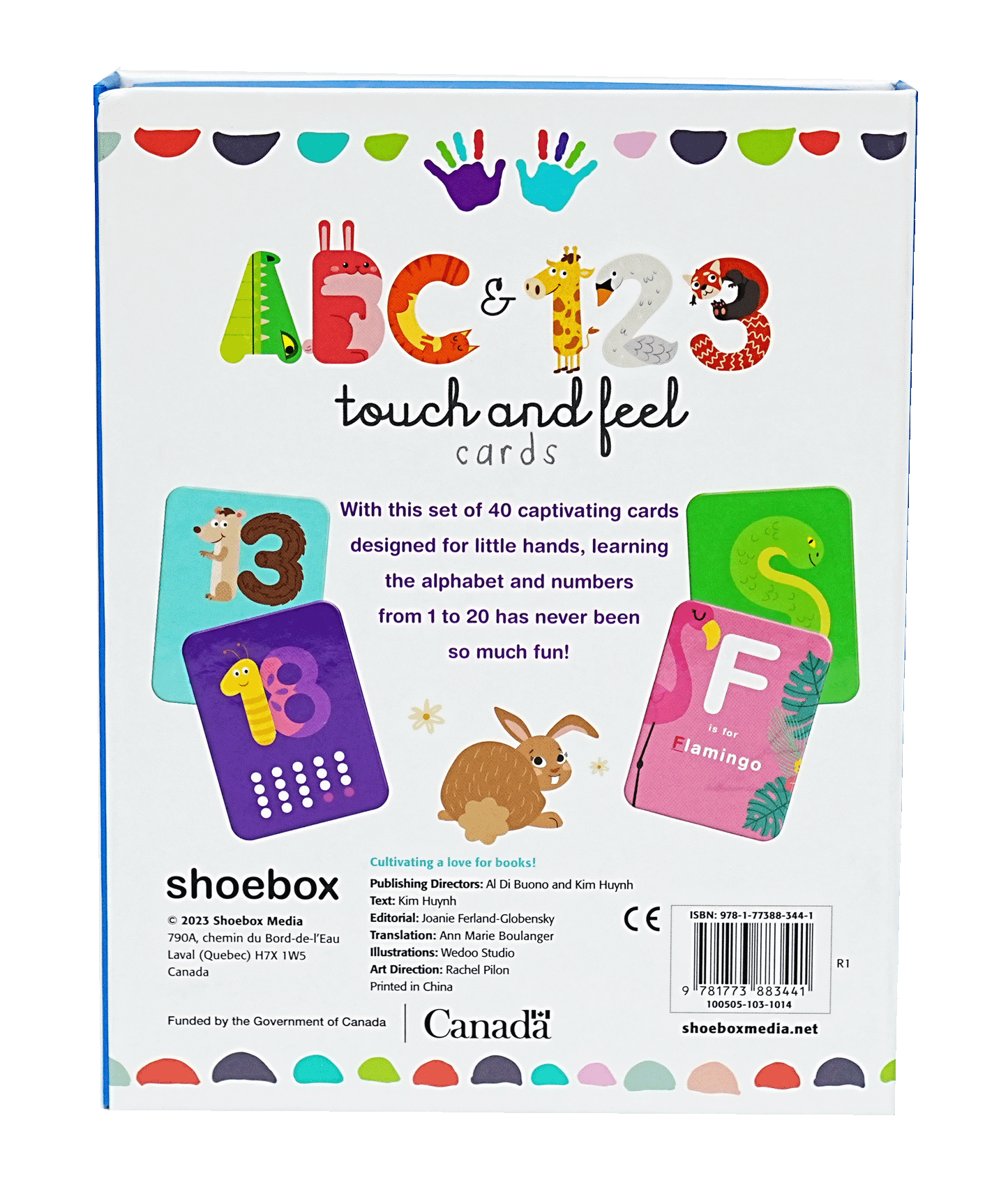 ABC And 123 Touch And Feel Cards
