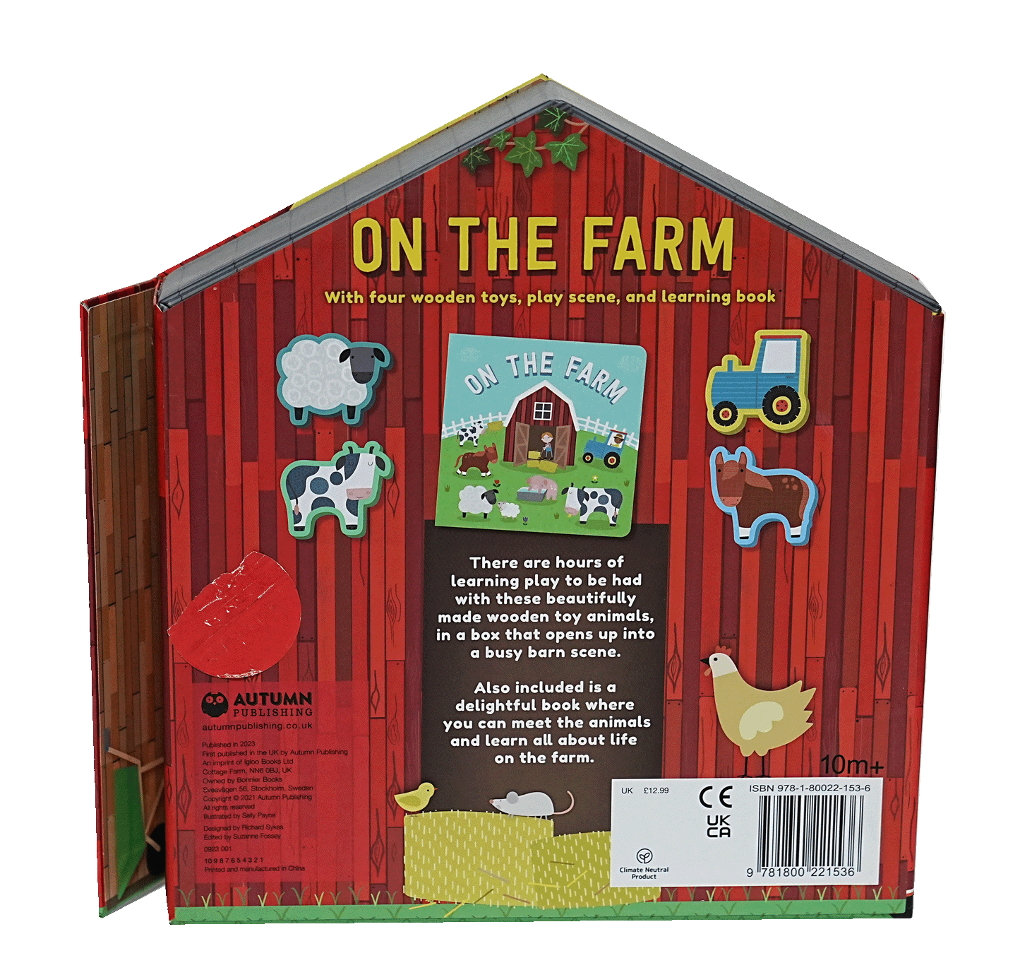 Wooden Toy Play-Set - On The Farm