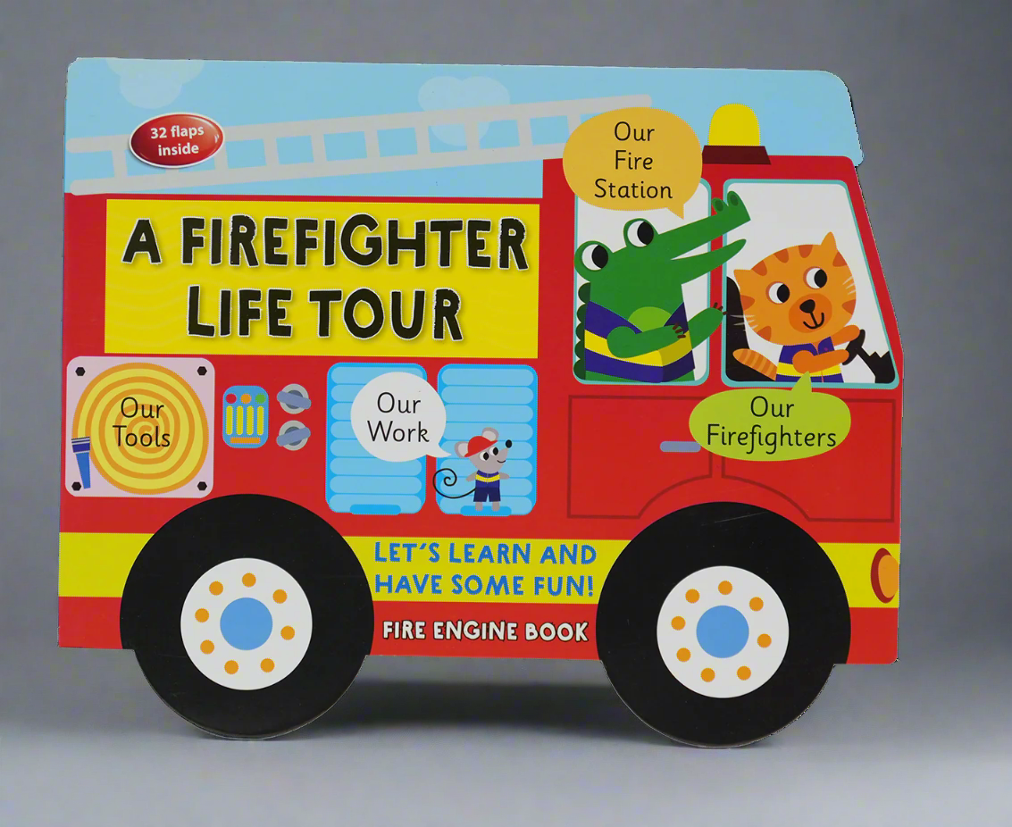 Fire Engine Book - A Firefighter Life Tour