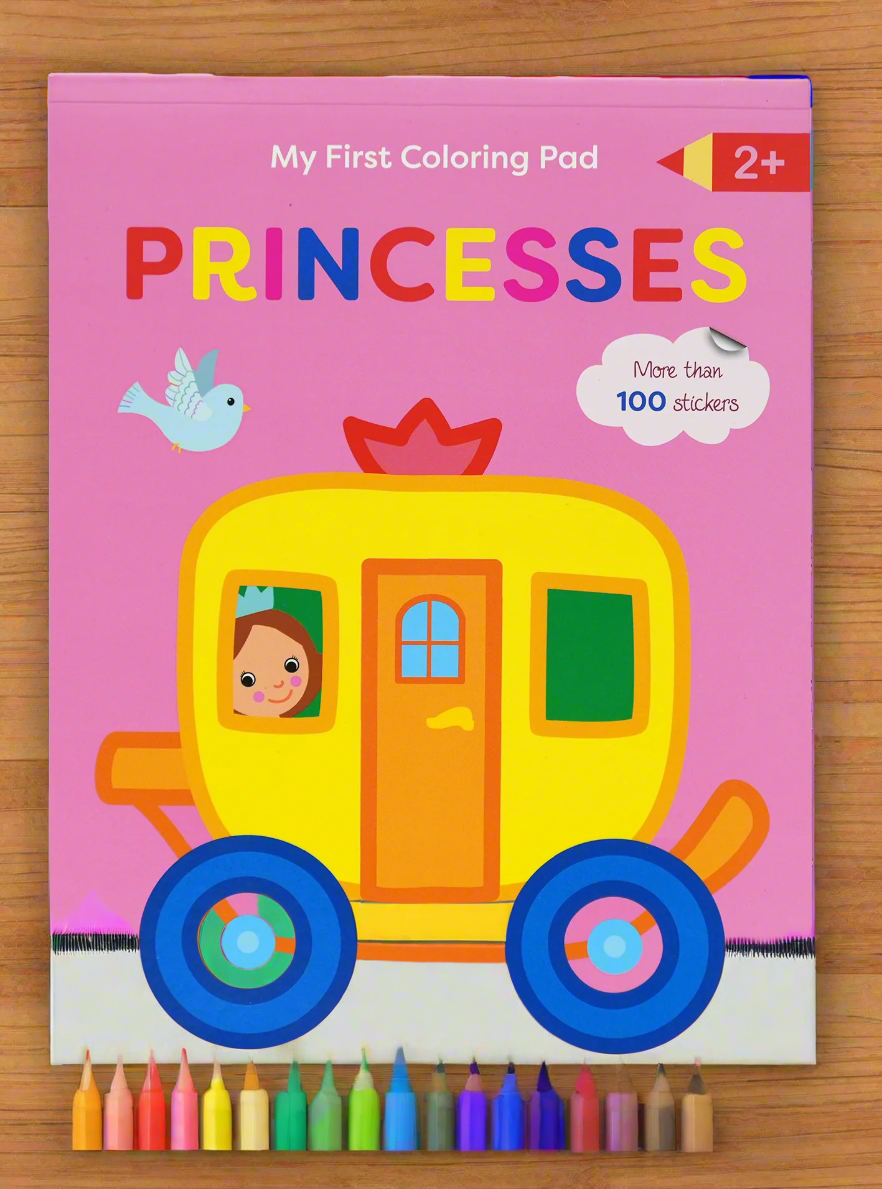 My First Coloring Pad Princesses 2+