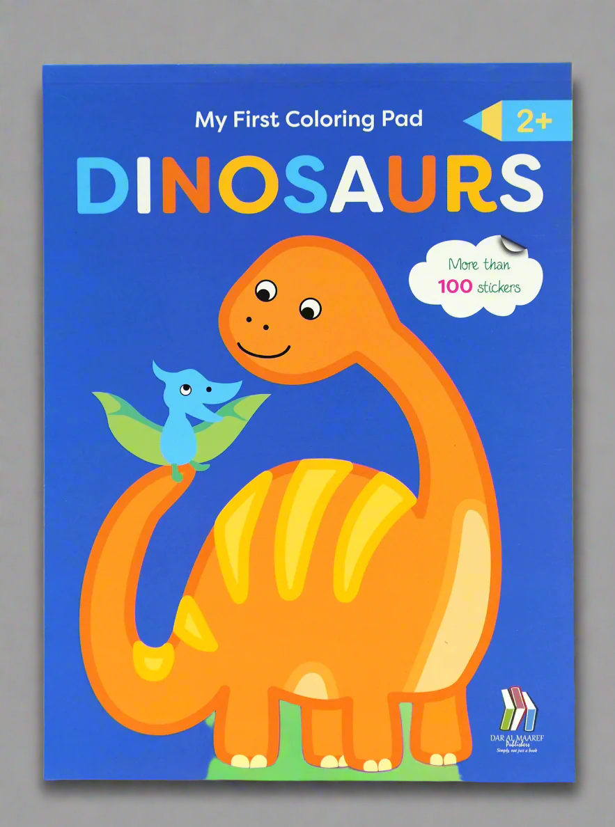 My First Coloring Pad Dinosaures 2+