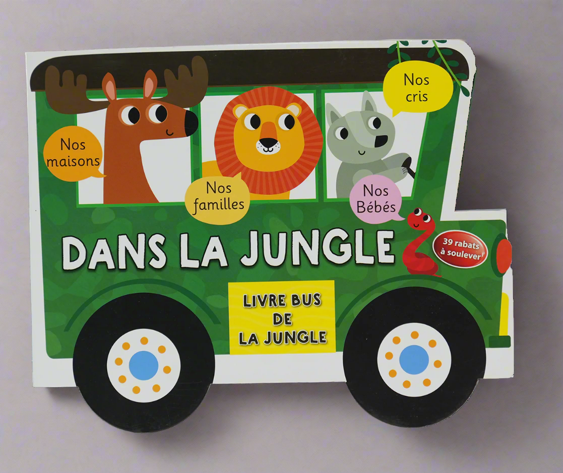 Livre Bus De La Jungle - Dans La Jungle