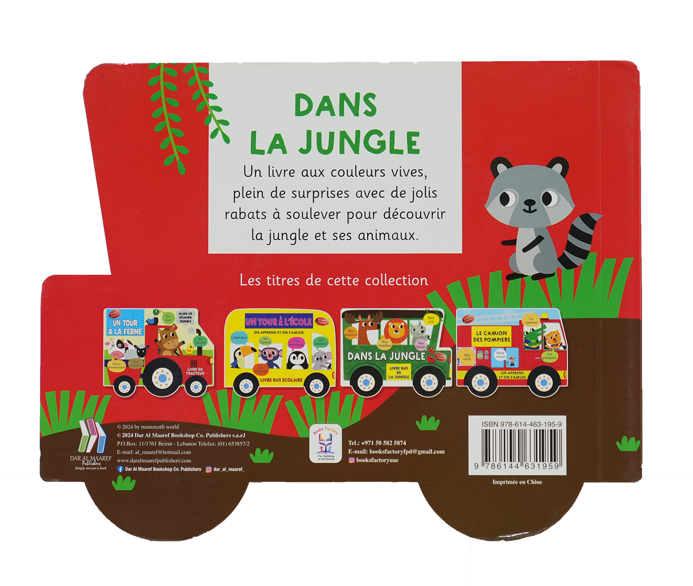 Livre Bus De La Jungle - Dans La Jungle