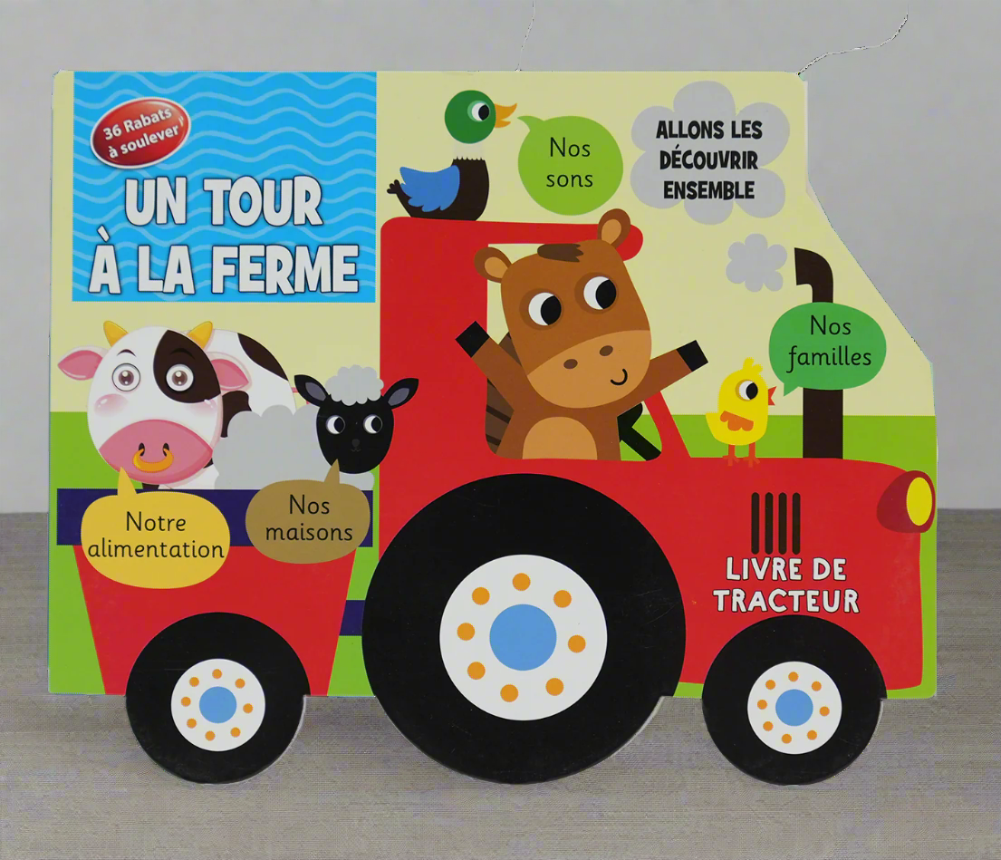 Livre De Tracteur - Un Tour A La Ferme