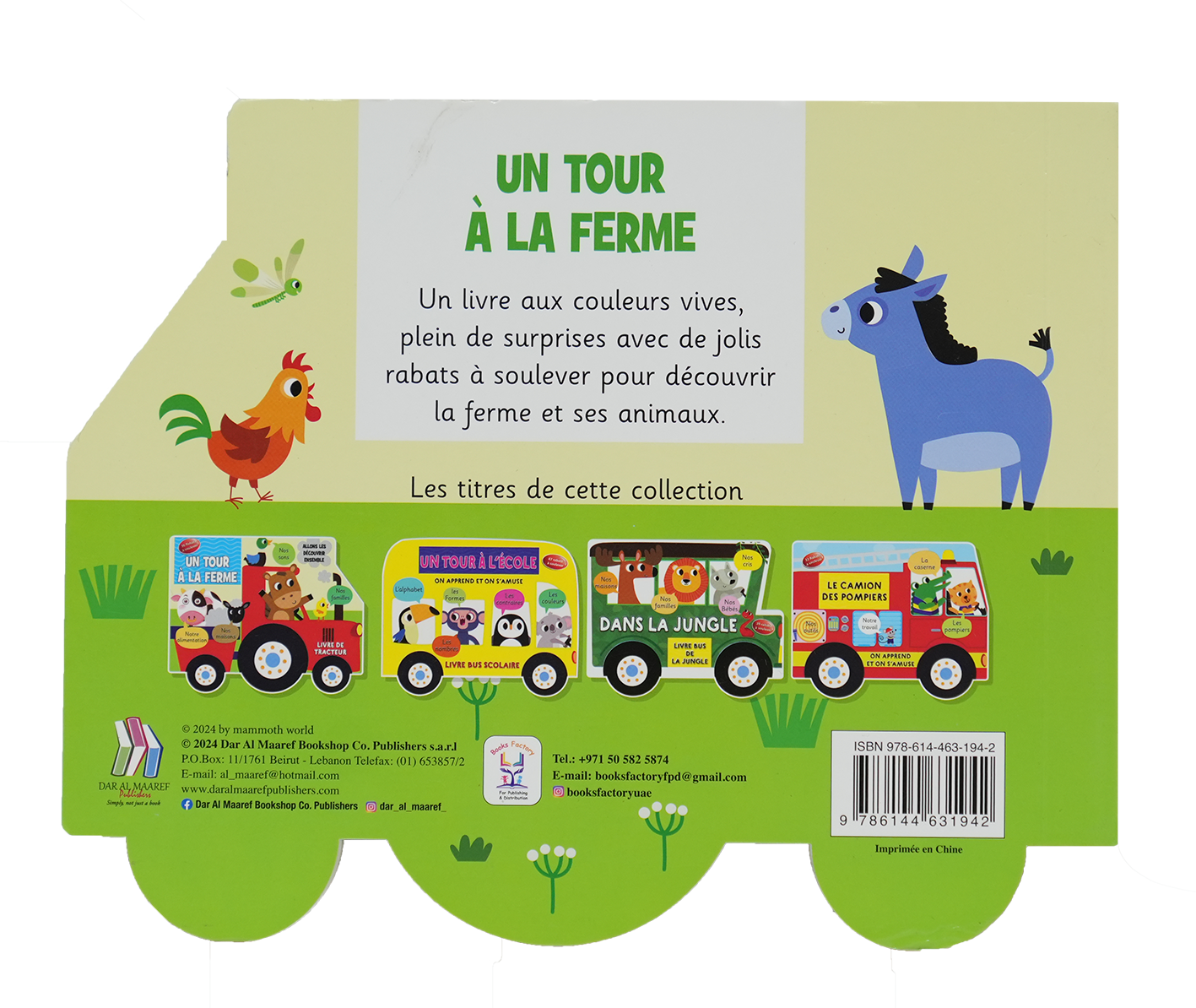 Livre De Tracteur - Un Tour A La Ferme