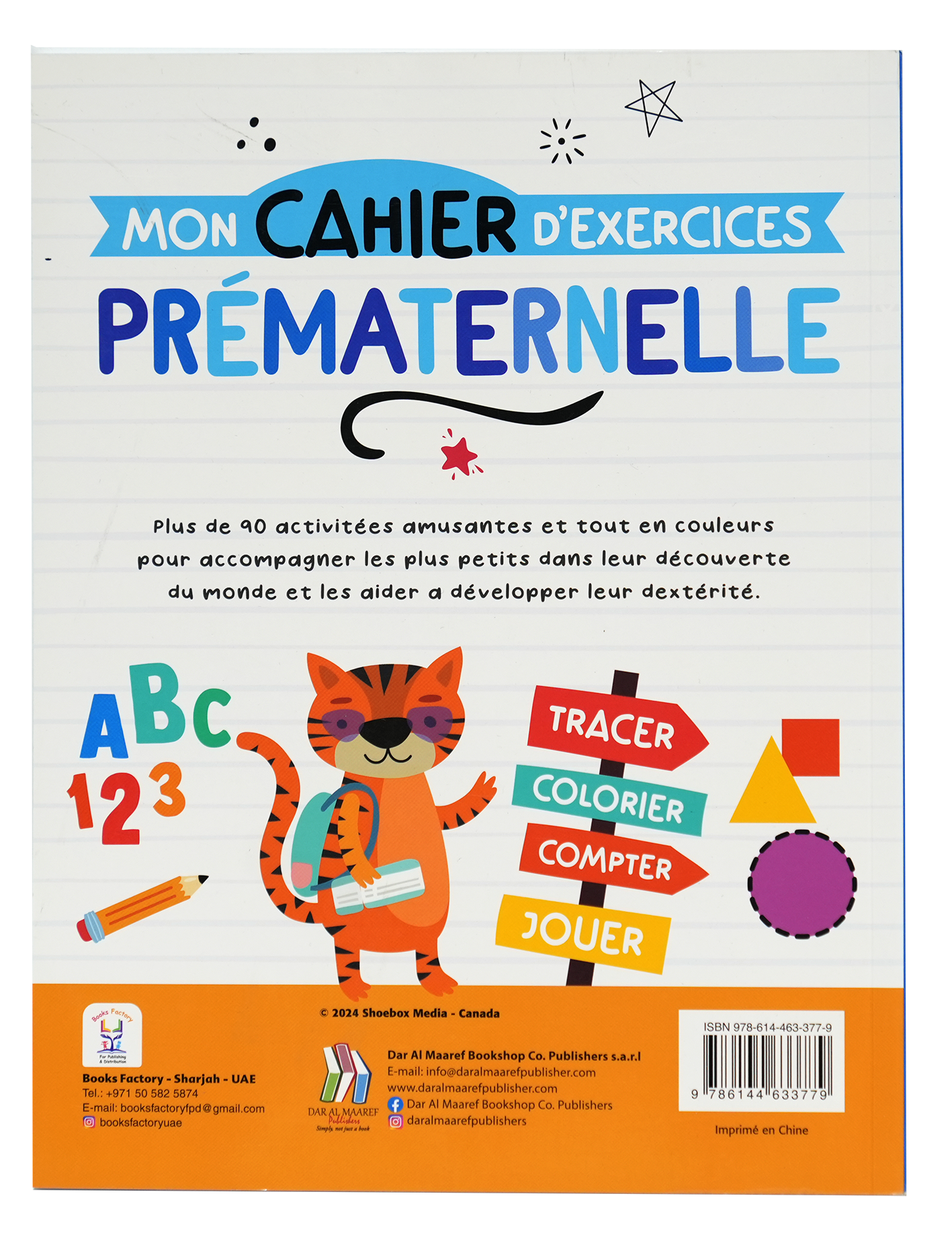 Mon Cahier D'exercices - Prematernelle