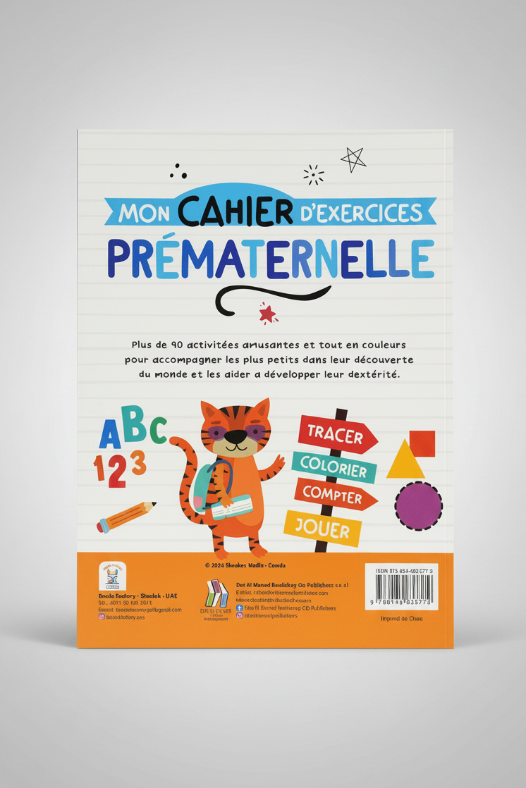 Mon Cahier D'exercices - Prematernelle