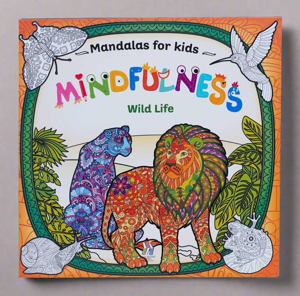 Mandalas For Kids - Mindfulness Wild Life