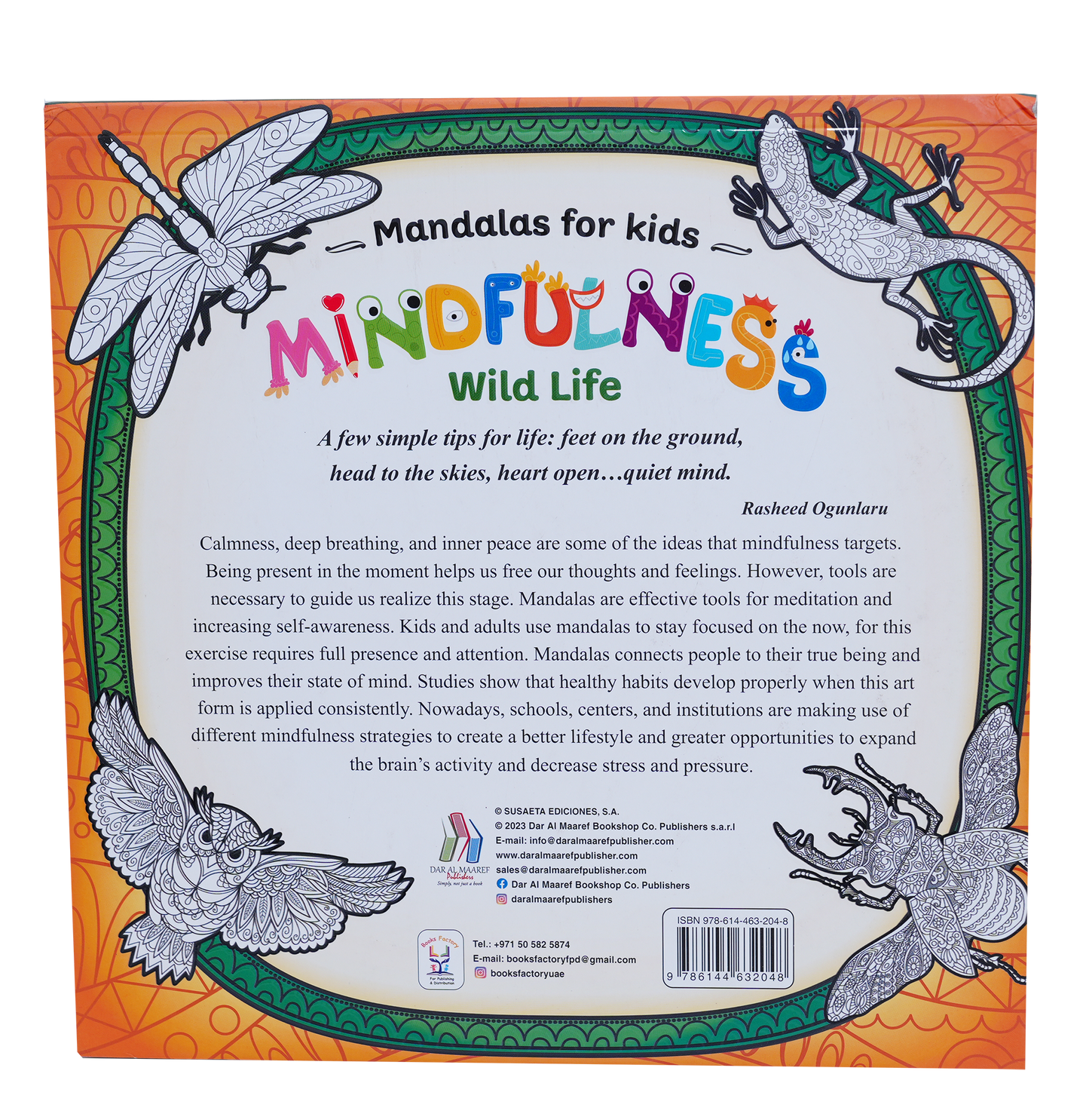 Mandalas For Kids - Mindfulness Wild Life
