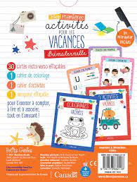Mes Premieres Activites De Vacances Pour La Prematernelle