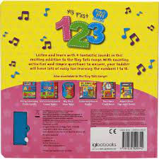 Tiny Tots Cased Sound Board - My First 123