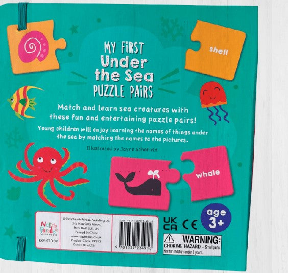 My First UNDER THE SEA - Puzzle Pairs