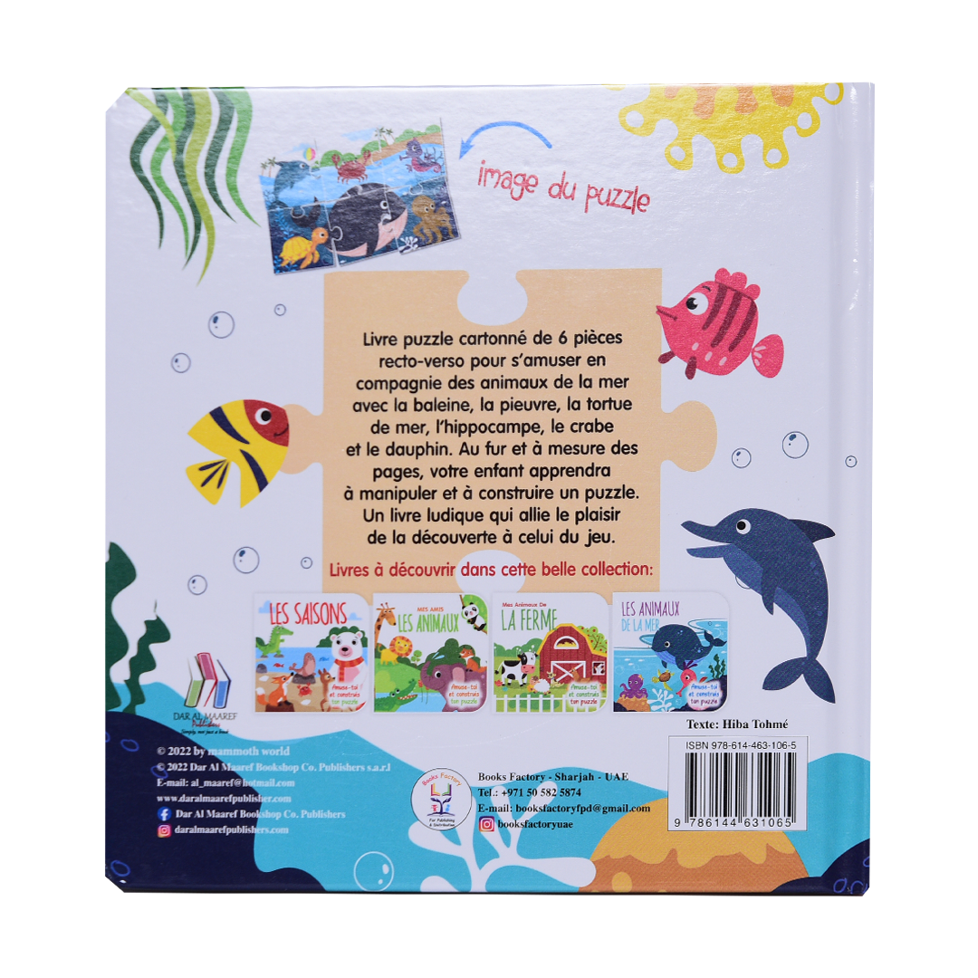 Les Animaux De La Mer - Amuse Toi Et Construis Ton Puzzle