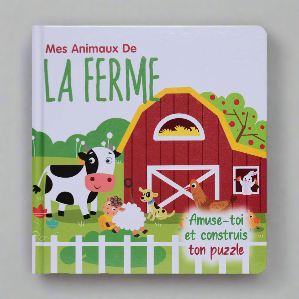 Mes Animaux De La Ferme - Amuse Toi Et Construis Ton Puzzle