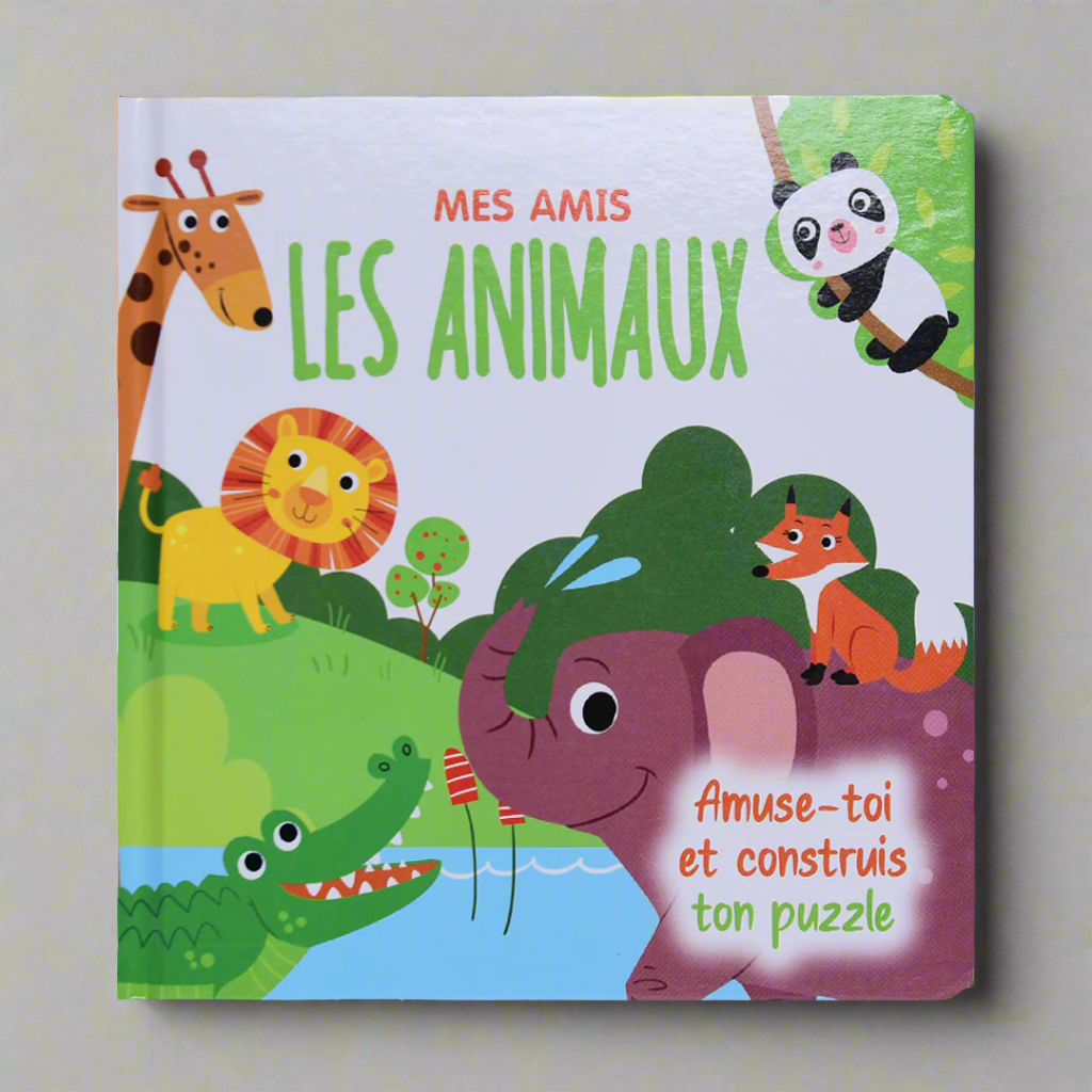 Mes Amis Les Animaux - Amuse Toi Et Construis Ton Puzzle