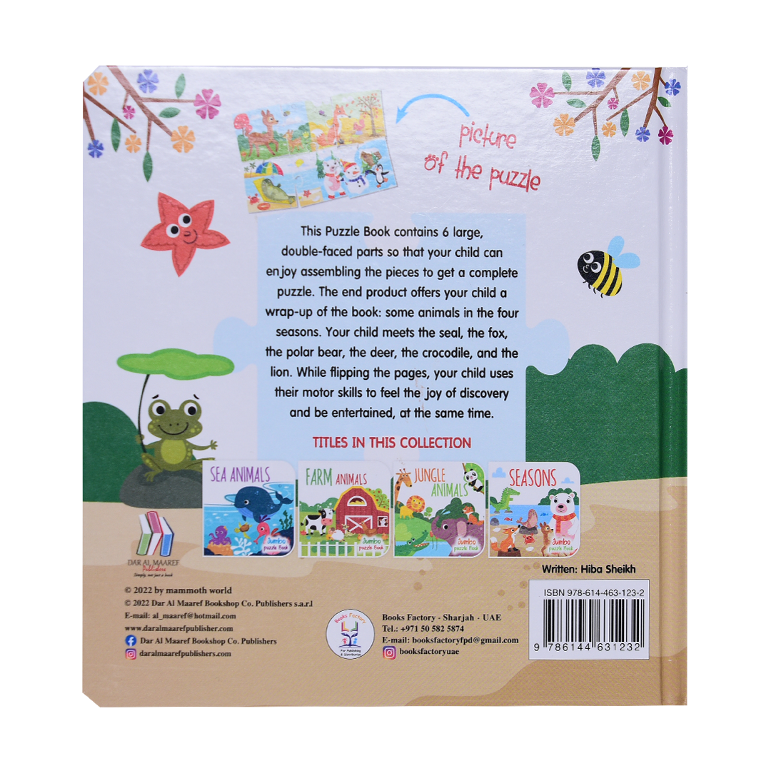 Seasons - Jumbo Puzzle Book