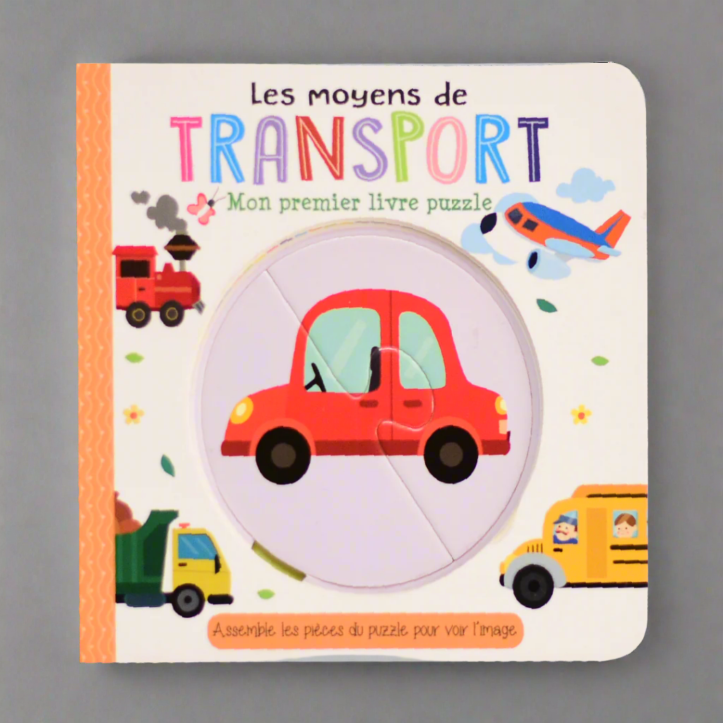 Les Moyens De Transport - Mon Premier Livre Puzzle
