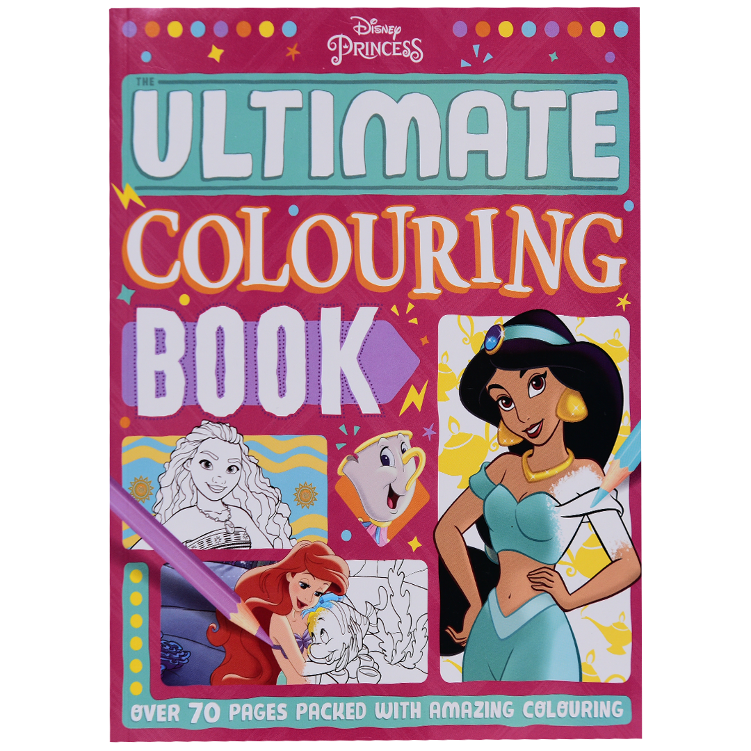 Disney Princess: 3-In-1 Colouring – Dar Al Maaref Publishers