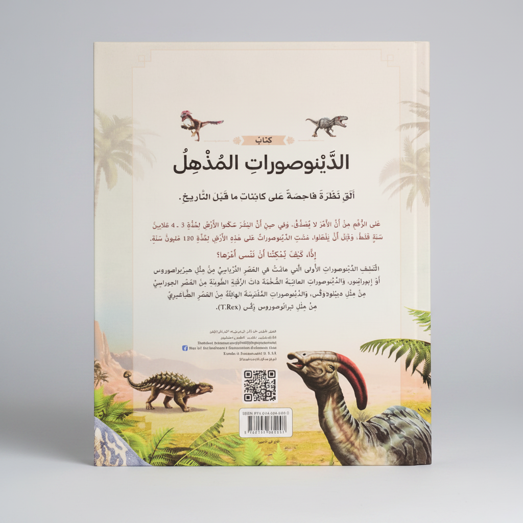 كتاب الدينوصورات المذهل