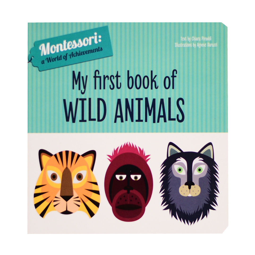 My First Book Of Wild Animals Montessori