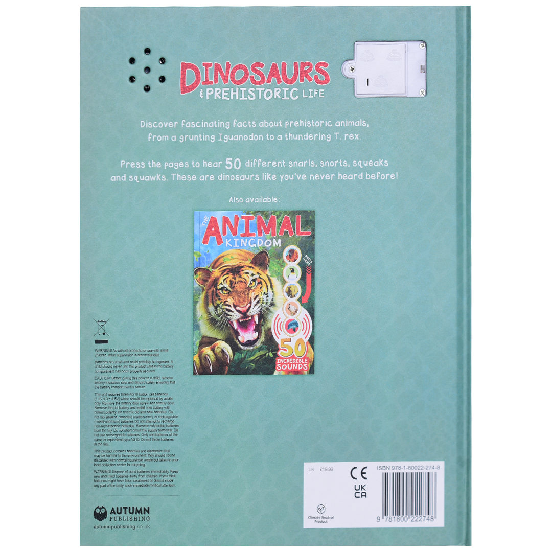 Giant Learning Sounds - Dinosaurs And Prehistoric